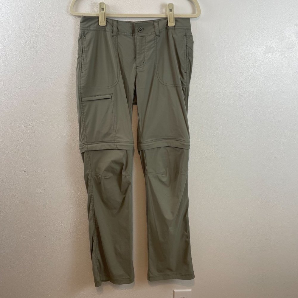 Pantalon De Randonnée Convertible Gander Mountain Guide Series – Femme Taille 8 – Beige Nylon